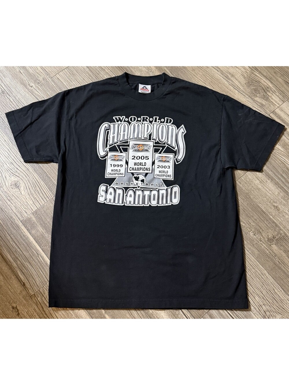 Vintage San Antonio Spurs Shirt Mens XL AAA Tag 2005 NBA Champions 1999 2003